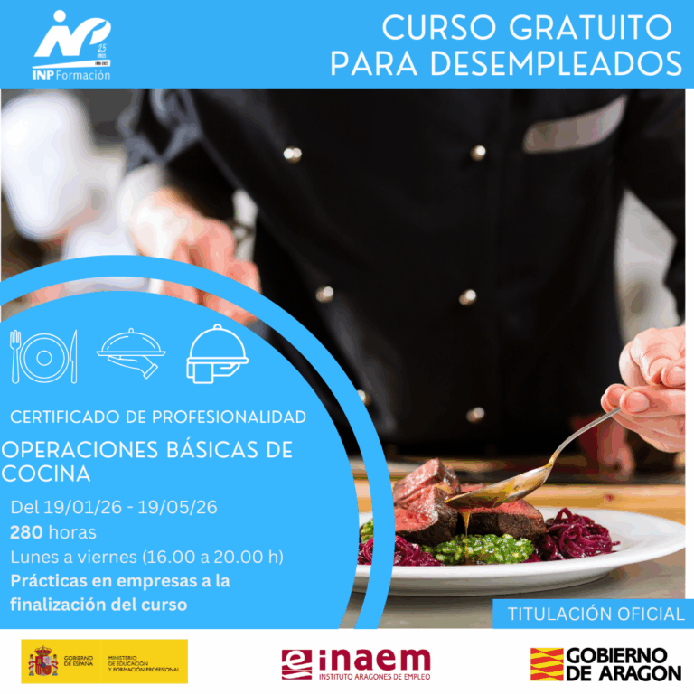 Operaciones básicas de cocina (Certificado de Profesionalidad)