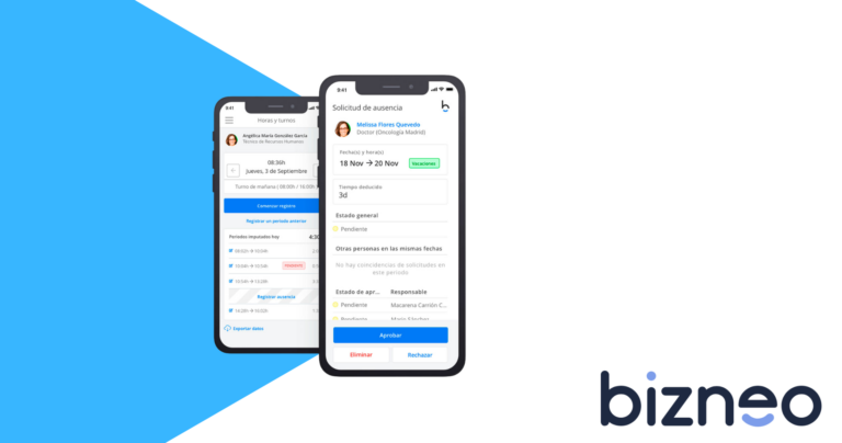 Registro horario laboral con Bizneo HR | INP Formación