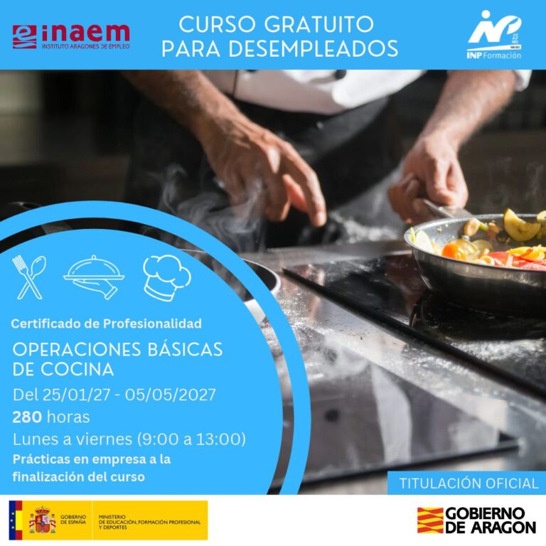 Operaciones básicas de cocina (Certificado de Profesionalidad)